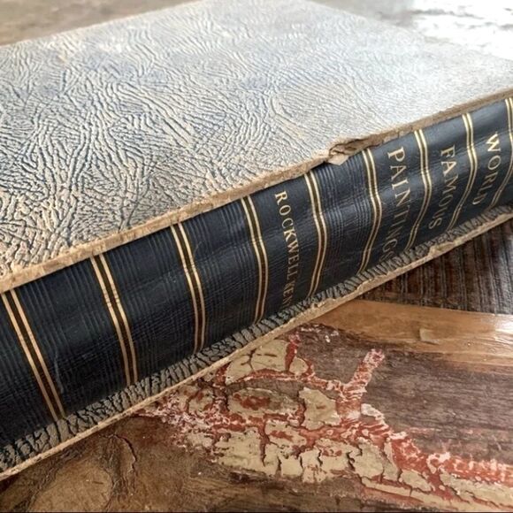 World Famous Paintings Rockwell Kent Hardcover Book with Slipcase - Picture 1 of 14